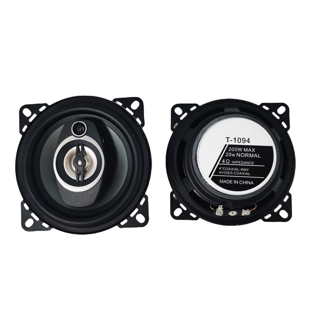 Source Factory 4 Inch Coaxial Car Speaker Full Range Tweeter Woofer Integrated Auto Audio Speaker for Car Door