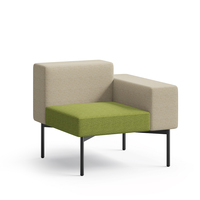 Offre Spéciale : Ensemble de Canapés Modulaires Modernes en Cuir PU avec Éponge Haute Densité – Mobilier Commercial pour Hall d'Hôtel