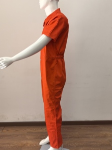 Disfraces de Cosplay para Halloween, Carnaval, Unisex, Naranja, Prisionero, Jail, Disfraz de Prisionero para Hombre y Mujer, Mono de Prisionero - Product Image 4