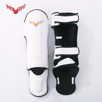 Protège-tibias souples et durables ALLFIGHT 2026 en PU, tailles S-XL, pour adultes et enfants, entraînement de combat MMA