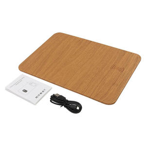 Großhandel Individuell Bedrucktes Umweltfreundliches Rutschfestes Wasserdichtes 15W Schnelles <span class=keywords><strong>Qi</strong></span>-<span class=keywords><strong>Wireless</strong></span>-Lade-Mauspad für Schreibtisch und Büro - Product Image 5