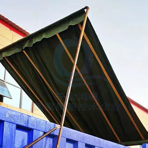 قماش قماشي ثقيل مقاوم للماء حلقة حبل مطلية بالنيكل متعددة الأغراض قماش مقاوم للماء يغطي السقف - Product Image 6