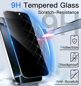 Pellicola Protettiva in Vetro Temperato Anti-Spia 9H Durezza 2.5D per 16/15/<span class=keywords><strong>12</strong></span> <span class=keywords><strong>Pro</strong></span> Max - <span class=keywords><strong>Protezione</strong></span> Privacy Infrangibile - Product Image 3
