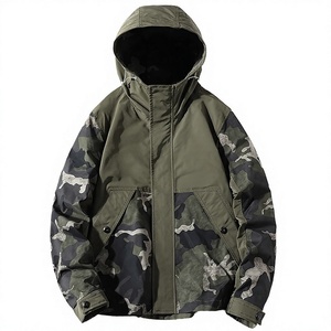 2023 New Korean Version Thin Casual Loose Spring Autumn <b>Men's</b> Bomber Jacket Zipper Collarless Nonwoven Garment Dyed Waterproof - Product Image 2