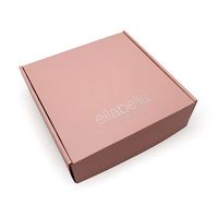 Logo personnalisé, cils, lèvres, brillant, presse sur l'ongle, emballage en papier cadeau, boîte d'emballage en carton ondulé