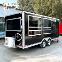 Food Truck Commercial Personnalisé : Aménagement Intérieur sur Mesure, Remorque de Restauration Mobile pour Festivals, Foires et Zones Urbaines