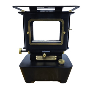 <span class=keywords><strong>Lampe</strong></span> à huile portable, réchaud à pétrole en acier inoxydable, <span class=keywords><strong>lampe</strong></span> à flamme rétro légère, 1 <span class=keywords><strong>lampe</strong></span> à huile en verre pour camping extérieur - Product Image 1