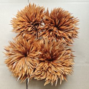 Plumes de coq teintes de 4-6-8 pouces, plumes de poulet enfilées, plumes de selle, plumes de <span class=keywords><strong>cou</strong></span>, matériaux pour la pêche à la mouche, la fabrication de mouches - Product Image 6