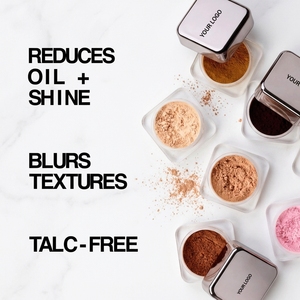 Setting Powder Reef Safe Clean <strong>Beauty</strong> Ingredients Private Label OEM ODM Sustainable Packaging Modern Makeup Look <strong>Creation</strong> Pro - Product Image 3