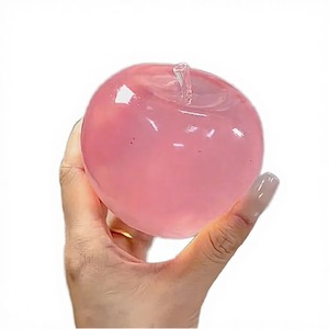 YIWUPOWER Jouet anti-stress en TPR souple en forme de pomme, balle à l'huile de coco à rebond lent - Product Image 3
