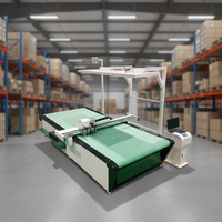2026 Nuevo Cortador CNC de Cuero de Bajo Precio para la Industria, Máquina de Corte de Patrones de Cuero Plotter AOL-1625 con Excelente Servicio Postventa