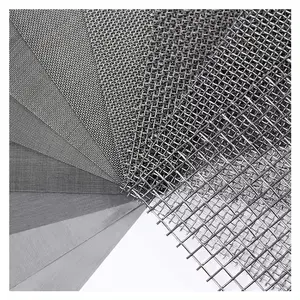 Insect protection galvanized iron wire window screen galvanized square wire mesh