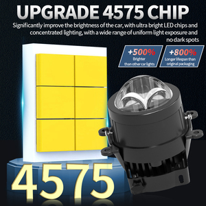 Chenlang <span class=keywords><strong>โปรเจคเตอร์</strong></span>แอลอีดี3สี140W 20000lm 3.0นิ้ว Bi LED lenlang 3000K 4300K 6000K <span class=keywords><strong>ไฟ</strong></span><span class=keywords><strong>หน้า</strong></span>รถยนต์12V <span class=keywords><strong>หลอด</strong></span><span class=keywords><strong>ไฟ</strong></span>รถยนต์ - Product Image 6