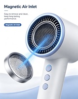 Sèche-cheveux à moteur sans balais ionique haute vitesse 110,000 tr/min 1400-1600W Compact portable de haute qualité avec garantie 1000H