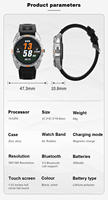Reloj Inteligente S2 de la Mejor Calidad al por Mayor, Pantalla Redonda HD de 1.43'', BT 5.0, Llamadas, Resistente al Agua IP68, Frecuencia Cardíaca, SpO2, Reloj Inteligente Deportivo