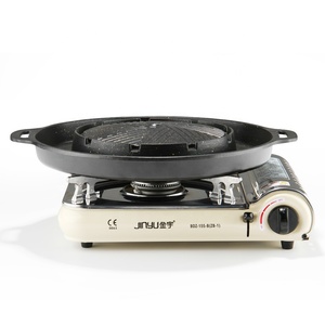 หม้อไฟฟ้าอะลูมิเนียมหล่อขึ้นรูป ยี่ห้อ Shabu ประเทศไทย/สิงคโปร์/เอเชียตะวันออกเฉียงใต้ แบบพกพา ไม่ติดกระทะ สำหรับปิ้งย่าง บาร์บีคิว และชาบู - Product Image 2