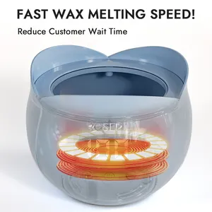 Best Selling 450ml Wax Heater Kit Professional 100W Digital Wax Warmer Machine Hair Removal For Body Wax