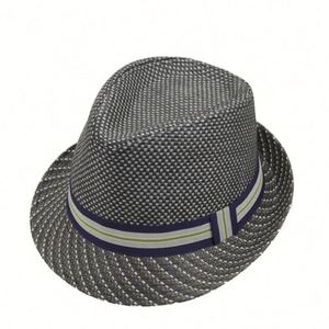 Multi Design Promotional High Quality Pork Pie <b>Hats</b> Men Cheap Trilby <b>Hats</b> Fedora <b>Hat</b> Custom Logo <b>Band</b> Round EVERGROWING Adults - Product Image 3