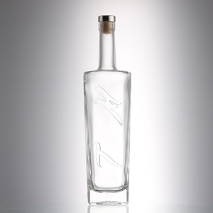 750ml de botellas de vino de botella de licor de vidrio vacía botellas de vidrio para los espíritus vodka whisky Ginebra - Product Image 4