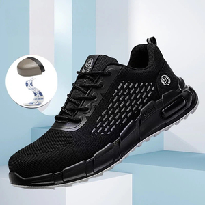 Chaussures de course pour hommes de haute qualité, vente en gros, confortables, logo personnalisé, chaussures de sécurité protectrices - Product Image 4