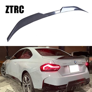 For 2 Series G42 Couep/G87 M2 PRO Style Real Carbon Fiber Rear Spoiler Trunk Wing 2021-2024 - Product Image 1