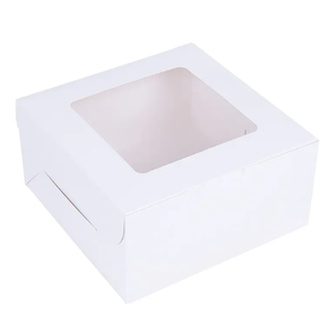 Boîtes à chocolat pliables en carton ondulé de qualité alimentaire personnalisées, boîtes à pâtisserie assorties de luxe, boîte à gâteaux pour brownies, boîte à biscuits, boîte en papier pour boulangerie - Product Image 1