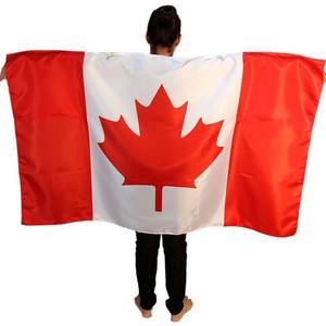 Penjualan paling laris kualitas tinggi Logo bendera kustom desain luar ruangan bendera jubah badan Maroko kustom dengan lengan - Product Image 5