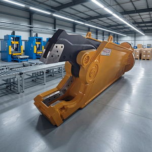 Cisaille hydraulique robuste SOOSAN 5600 kg pour excavatrice de 36 à 45 tonnes |   Cisaille hydraulique rotative à 360 degrés pour la découpe de ferraille métallique - Product Image 1