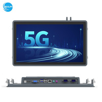 15,6 18,5 21,5 23,6 27 32 43 55 65 pulgadas resolución Full HD 4K pantalla táctil capacitiva personalizada Monitor Industrial PC HMI