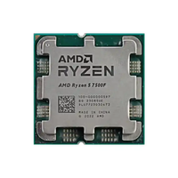 AMD pour Ryzen 5 7500F R5 7500F 6-Core 12-Thread CPU Processor 5NM L3 = 32M 100-000000597 Socket AM5 cpu pour ordinateur de bureau