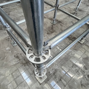 Sistema di Ponteggio Popolare 48.3*3.25*2.5m Ringlock per Edilizia e <span class=keywords><strong>Costruzioni</strong></span> - Product Image 2
