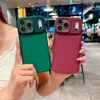 Coque tendance aux nouvelles couleurs pour iPhone 18 Pro Max avec protection intégrée de l'objectif de l'appareil photo, anti-traces de doigts, antichoc, protection intégrale