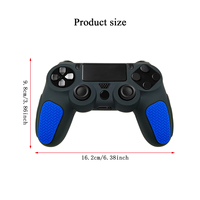 Coque en silicone pour Sony Playstation 4 PS4, antidérapante, bicolore, en caoutchouc souple, plusieurs couleurs, housse de manette pour PS4