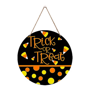 Decoraciones para fiestas de Halloween transfronterizas, etiquetas con letras, letreros de madera para puertas de castillos de brujas, adornos - Product Image 5