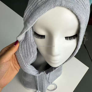 <span class=keywords><strong>LO</strong></span>.LOVE Muslimische Damen Winter Warme Balaclava Hijab Unterkappe aus Strickstoff Hautfreundlich & Atmungsaktiv für Alle Jahreszeiten - Product Image 2