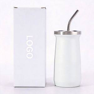 Set Moderno <span class=keywords><strong>per</strong></span> Yerba Mate con Bombilla in Acciaio Inox, Tazza Termica a Doppia Parete <span class=keywords><strong>per</strong></span> Mate Tradizionale Argentino - Product Image 1
