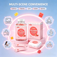 Gummies de Collagène Sans Sucre, Formule Santé Cheveux et Ongles à la Biotine, Personnalisable