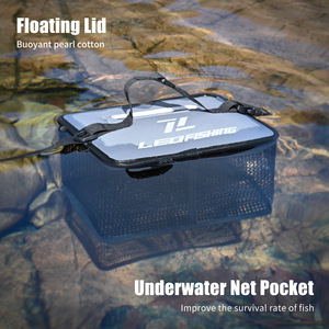 WEIHE 258g/465G cesta flotante para peces red de pesca plegable portátil - Product Image 5