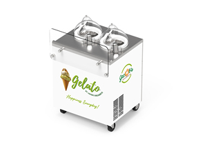 Hai flavour NSF CE tự động <span class=keywords><strong>Galaxy</strong></span> Pro V2 dặm Ice Cream Maker Gelato Ice Cream Máy khuấy Máy frzzer cho Ice Cream - Product Image 6