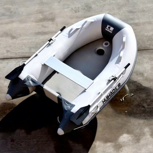 HUIHAO Compra Bote Inflable de Alta Velocidad y Gran Resistencia, Plegable, de 2.3m, de Hypalon y PVC, con Piso de Aluminio para Pesca - Product Image 1