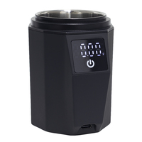 Balance de cuisine électronique numérique LCD 500g/0.1g pour café, alimentation et cuisine, rechargeable Type-C, avec tasse doseuse pour expresso