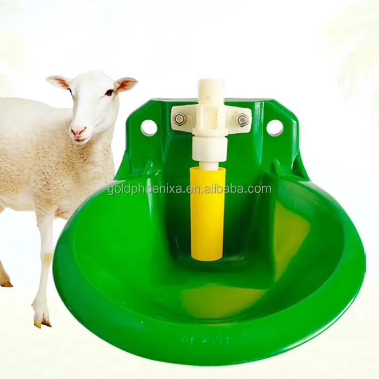Bebedouro automático de plástico para animais, ovelhas, cabras, gado, vacas, bebedouros e alimentadores para animais