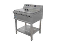 Friteuse électrique commerciale KFC professionnelle de grande capacité, 52l, pour poulet et Chips