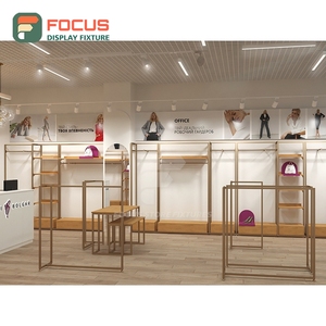 Industrial Brand Store Solid Wood Storage Display Cabinet Odm Supplier Boutique Store - Product Image 5