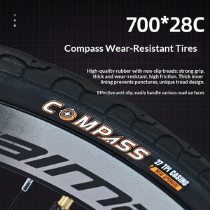 Bicicleta de Carretera de Carreras al Por Mayor de Fábrica, Freno de Disco Doble Curvo, para Adultos, Hombres y Mujeres, 24-30 Velocidades, 14 kg, Cuadro Ligero y Resistente - Product Image 2