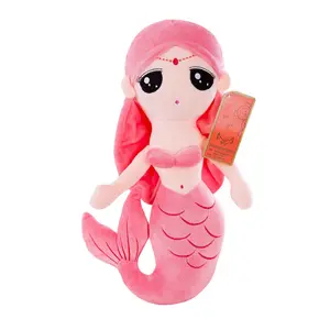 2024 Hot Selling Popular Designs Mermaid Plush Toys Stuffed Sea Animals Kawaii Mermaid Doll For Children Customized Toys