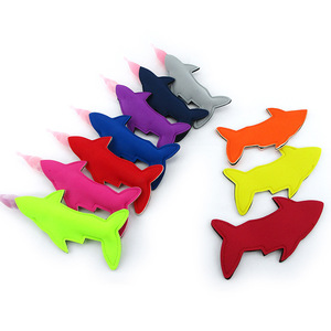 Custom Print Neoprene Shark Tail Funny Shape Popsicle Sleeve Kids Ice Pop Holder Freezer Pop Cooler Cover Ice-<strong>Polly</strong> Pole <strong>Bag</strong> - Product Image 2