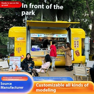 Carrelli automatici mobili Non alimentati di alta qualità, camion di cibo, barre Pop-up di magazzino Cloud, servizi di ristorazione per l'industria al dettaglio - Product Image 6