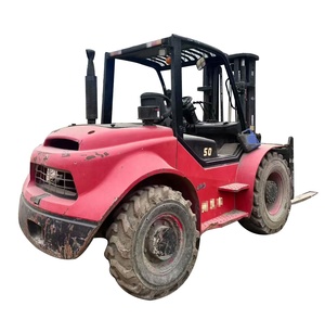 Multifunctional Secondhand <strong>Diesel</strong> <strong>Forklift</strong> 5 Ton <strong>All</strong>-<strong>terrain</strong> <strong>Forklift</strong> Hot Sale Used Off-road <strong>Forklift</strong> Raise 3 Meters in China - Product Image 1