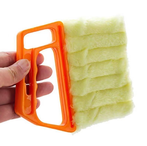 Brosse <span class=keywords><strong>de</strong></span> nettoyage écologique pour les rails <span class=keywords><strong>de</strong></span> portières <span class=keywords><strong>de</strong></span> voiture et les rebords <span class=keywords><strong>de</strong></span> fenêtres, avec manche en plastique et poils en fibres - Product Image 5